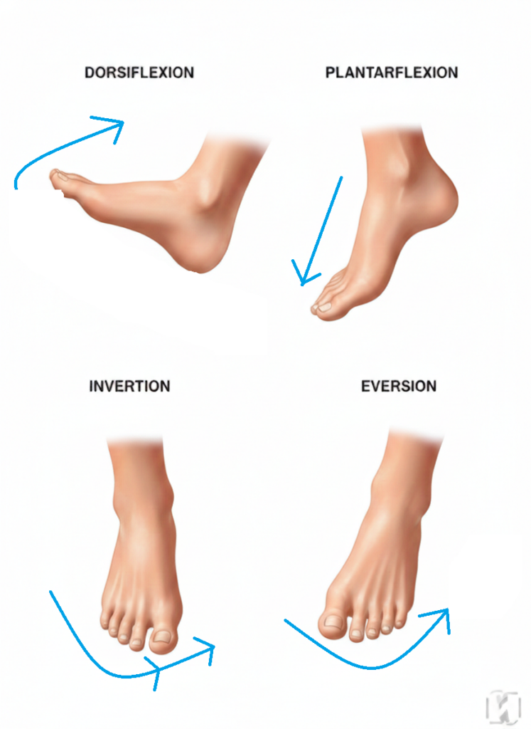 gemini generated foot movements